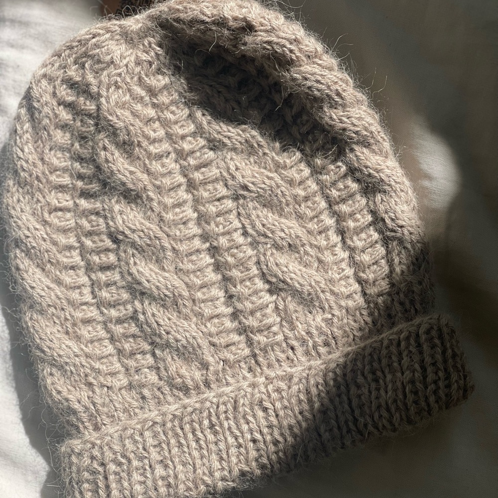 Peruvian Link Alpaca Knit Beanie | Unisex Adult Hat NWT - Picture 4 of 6